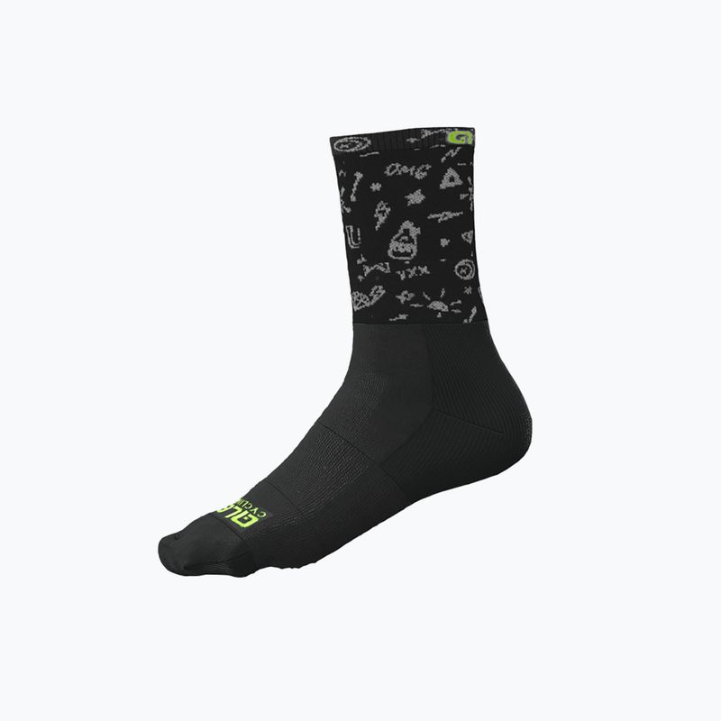 Alé Versilia Fahrradsocken schwarz L20187401 5