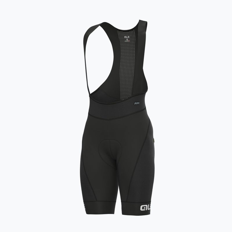 Herren ALÉ Agonista Plus Bibshort Radlerhose schwarz und weiß L20150467 7
