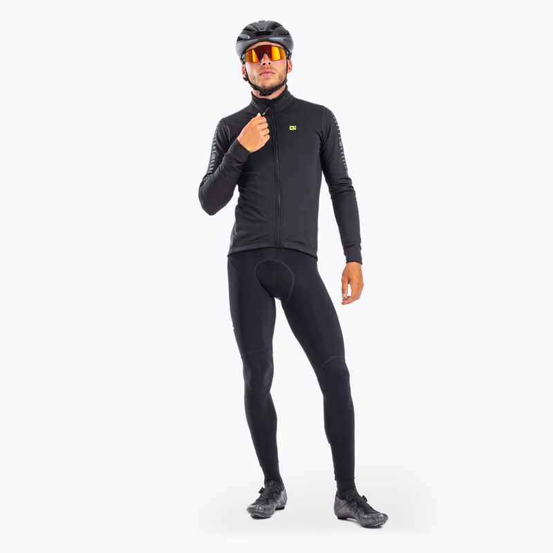 Herren Alé Fondo Fahrradjacke schwarz L21046401 2