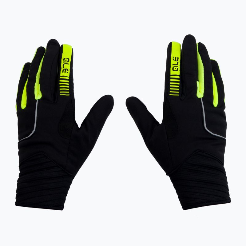 Herren Alé Windprotection Fahrradhandschuhe schwarz L21047540 3