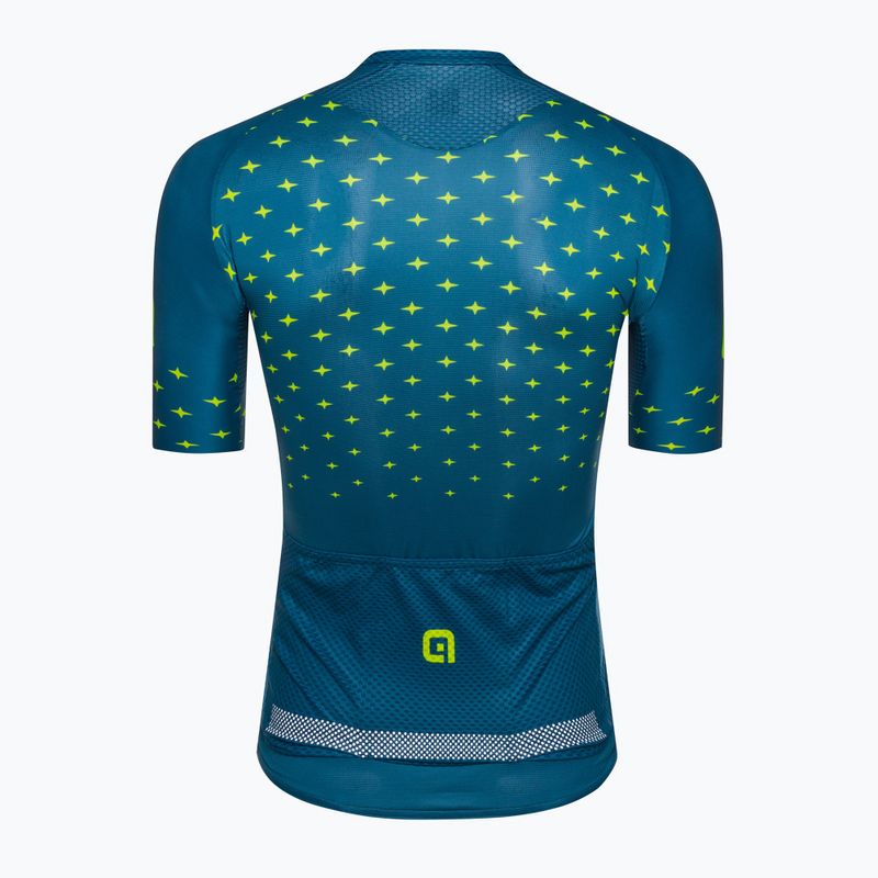 Herren Alé Stars Radtrikot blau/gelb L21091462 2