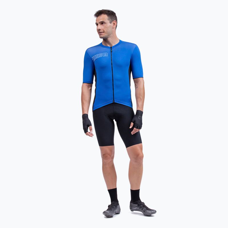 Herren Alé Color Block Fahrradtrikot blau L14240219 2