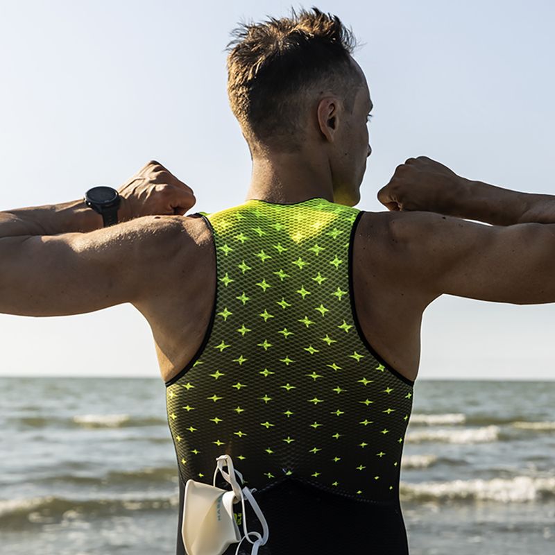 Herren-Triathlonanzug Alé Stars gelb-grau L21116460 13
