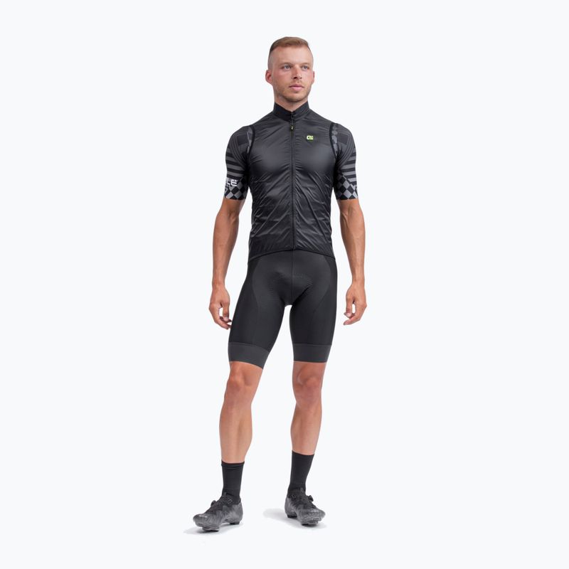 Herren Alé Gilet Vento 2.0 Fahrradweste schwarz L21167401