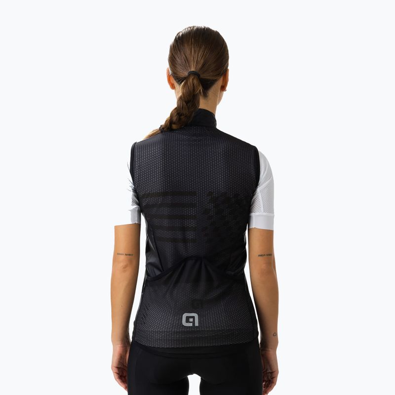 Damen Fahrradweste Alé Gilet Donna Vento 2.0 schwarz L21168401 2