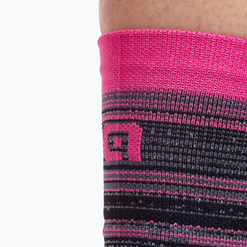 Alé Scanner Fahrradsocken schwarz/rosa L21181543 6