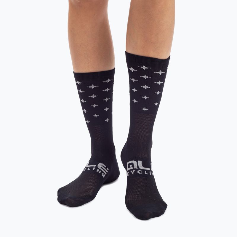 Alé Stars Fahrradsocken schwarz L21183584 4