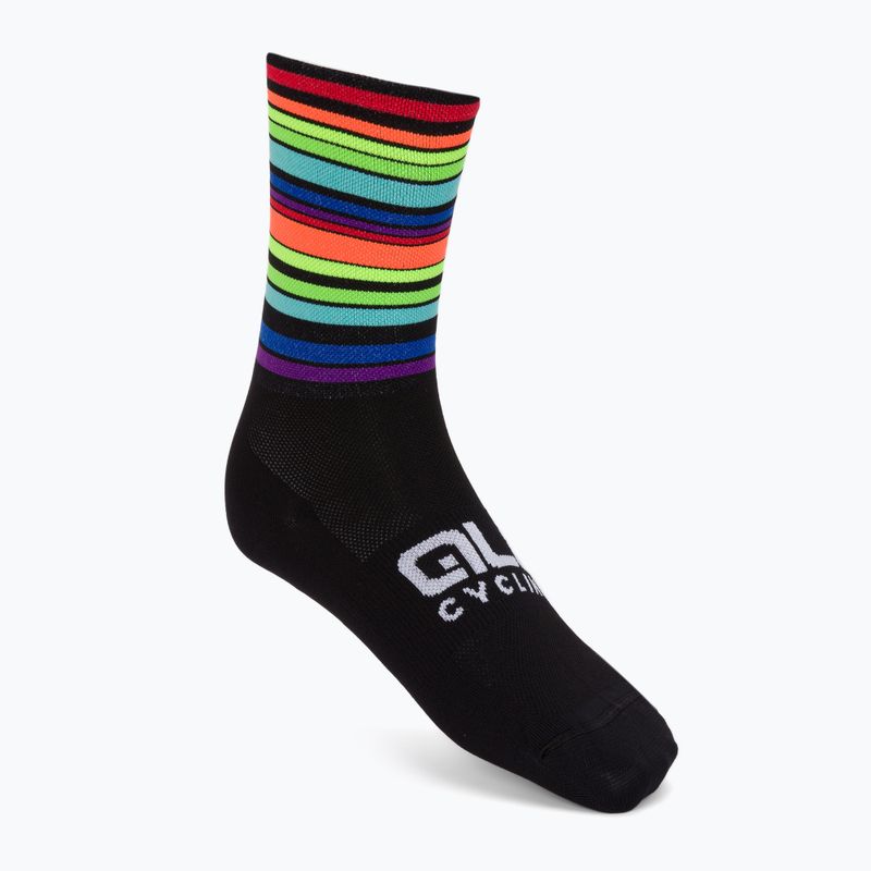 Alé Flash Fahrradsocken schwarz L21184401