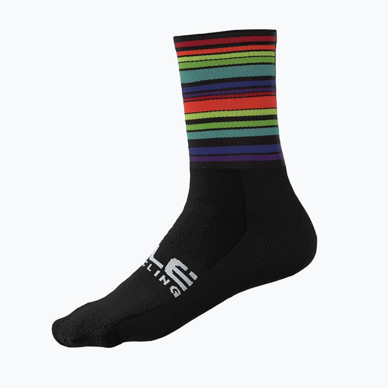 Alé Flash Fahrradsocken schwarz L21184401 4