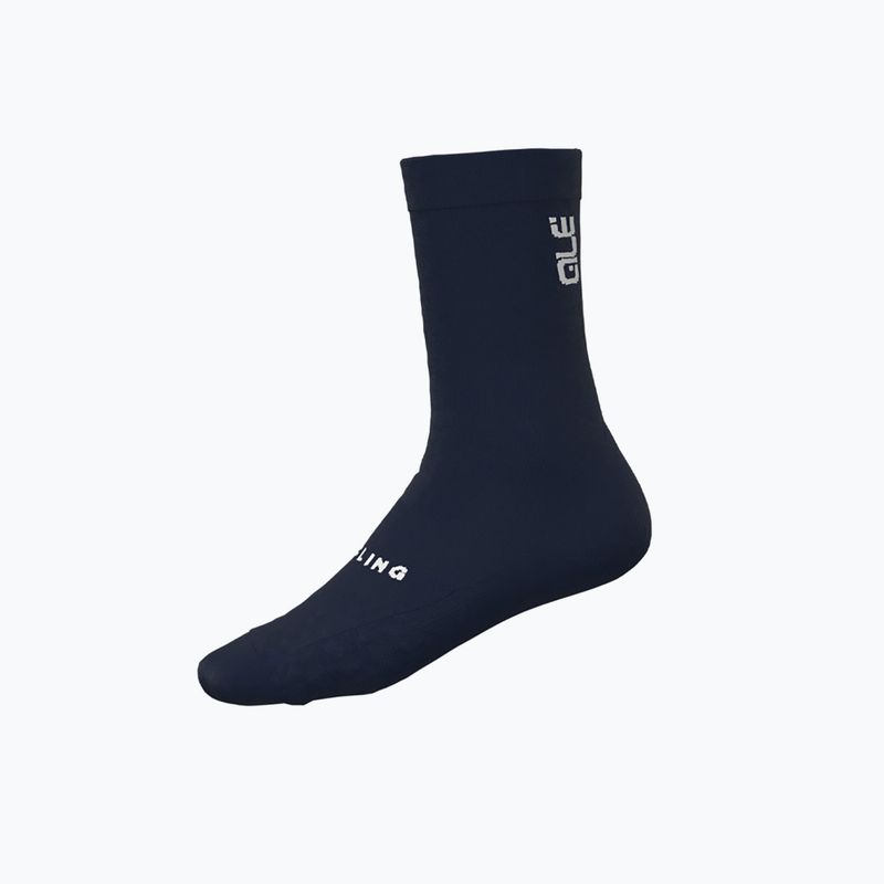 Alé Digitopress Fahrradsocken navy blau L21186402 5