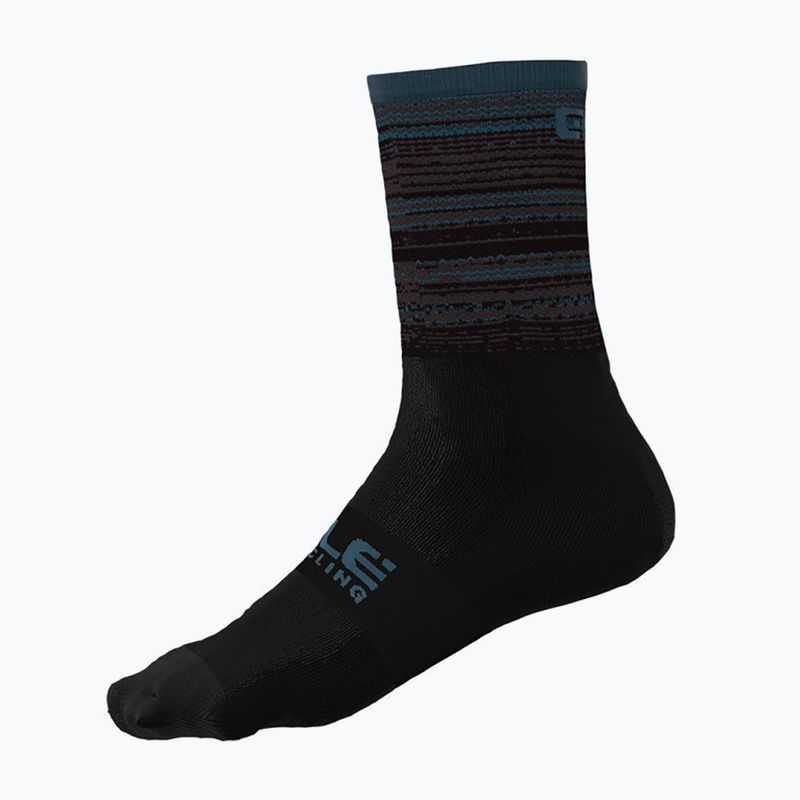 Alé Scanner Fahrradsocken schwarz/blau L21181402 4