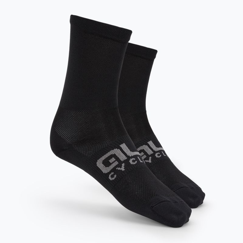 Fahrradsocken Alé Grün schwarz L21190401