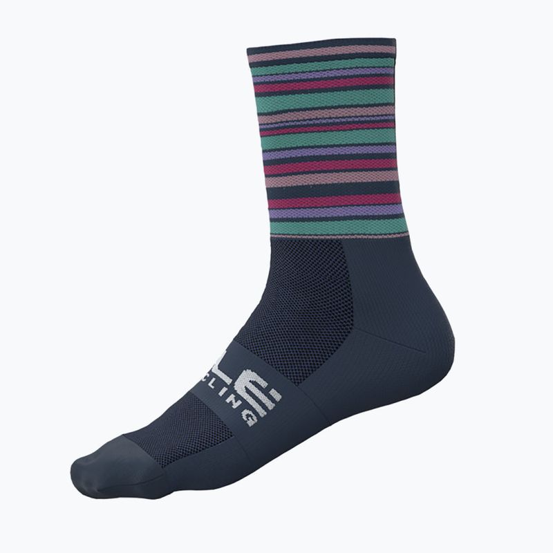 Alé Flash Fahrradsocken navy blau L21184402 4