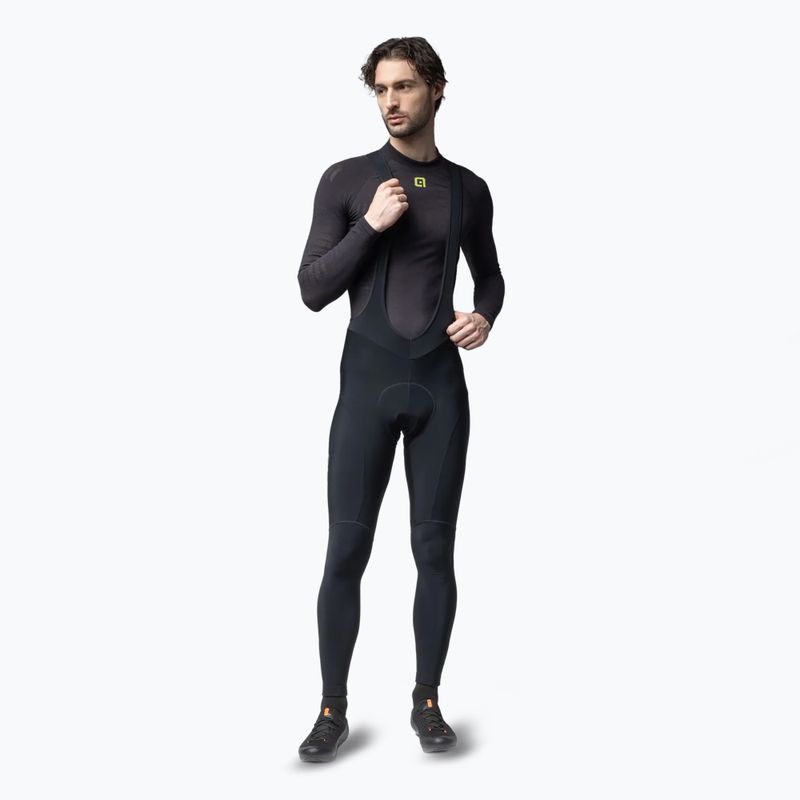 Fahrradhose Herren Alé Winter Bibtights black/black