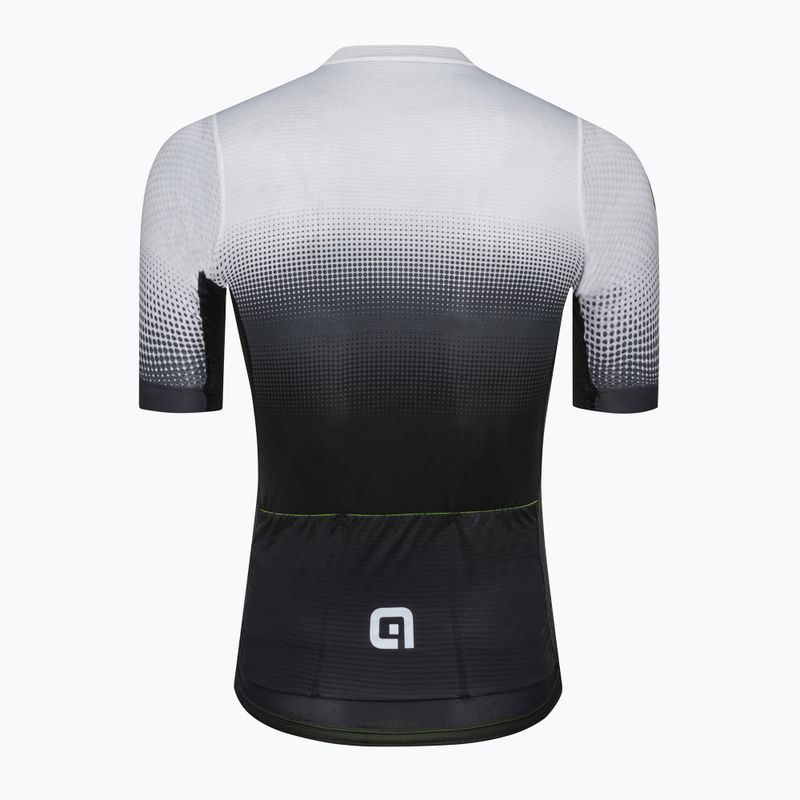 Herren Alé Gradient Radtrikot schwarz und weiß L22144400 2