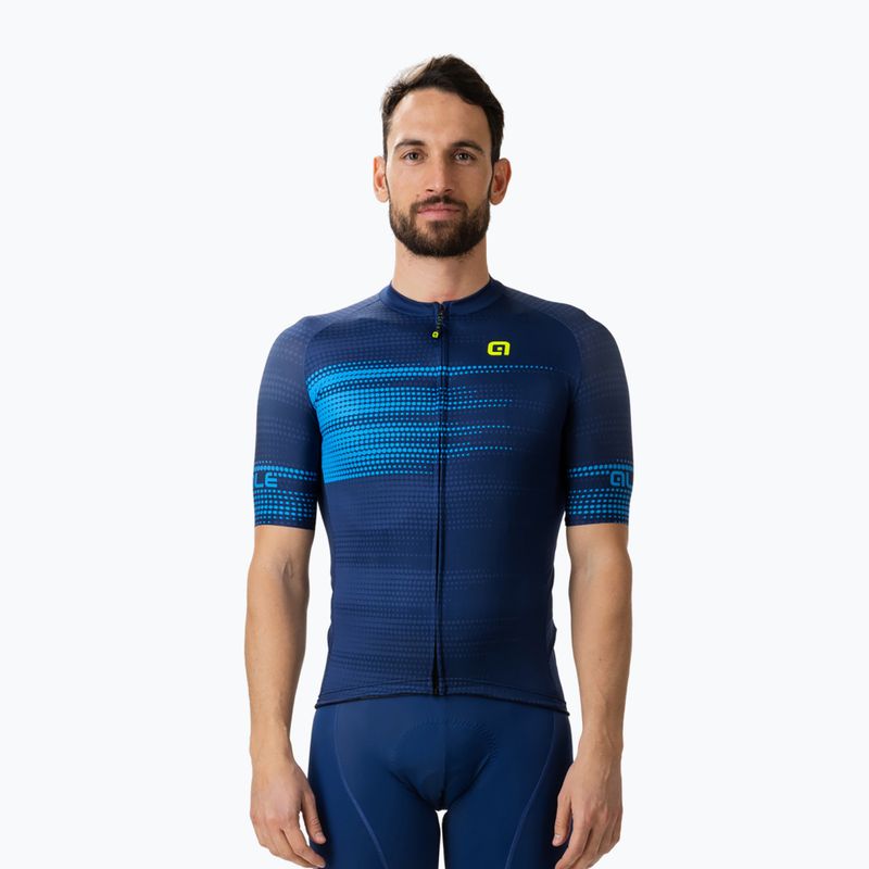 Herren Alé Turbo Radtrikot navy blau L22130402