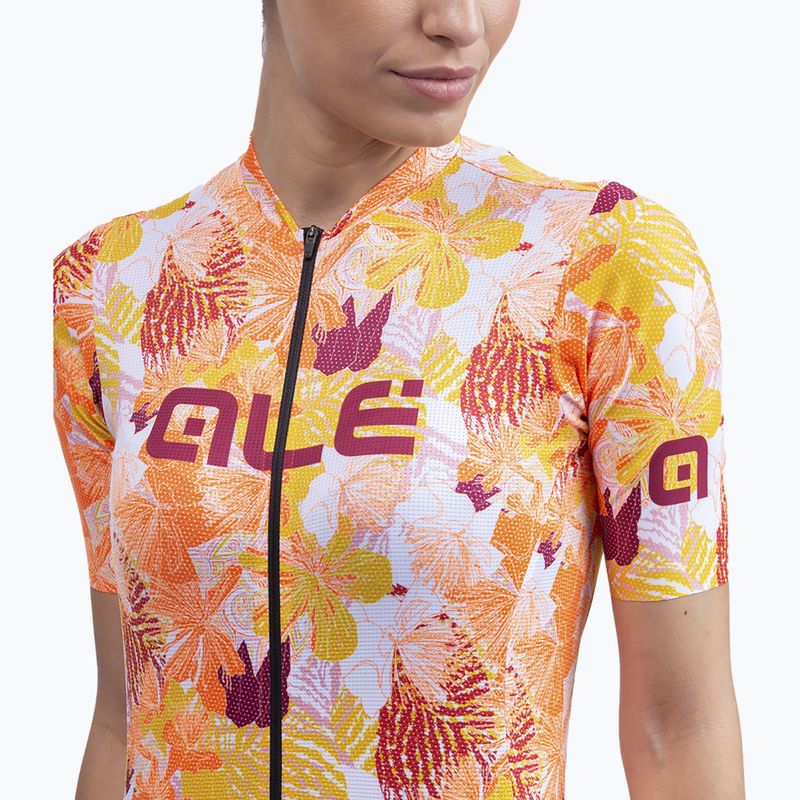 Damen Radtrikot Alé Maglia Donna MC Amazzonia orange L22155529 3