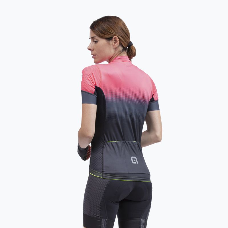 Damen Radtrikot Alé Gradient schwarz und orange L22175529 2