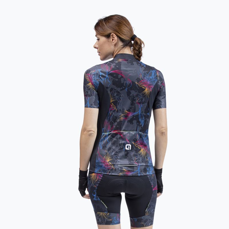 Damen Radtrikot Alé Maglia Donna MC Chios grau L22160403 2