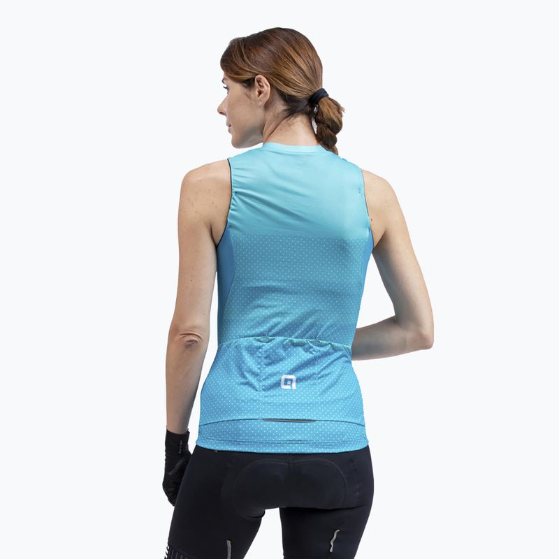 Damen-Radtrikot ALÉ Level türkis L22202461 2