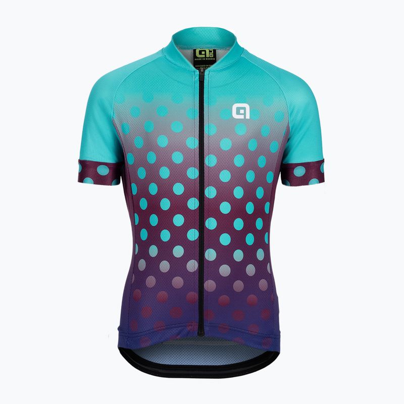 Kinder-Radfahren Trikot Alé Maglia MC Bubble blau L22227462