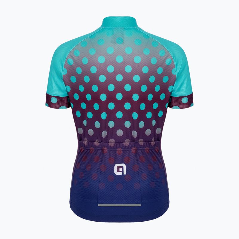 Kinder-Radfahren Trikot Alé Maglia MC Bubble blau L22227462 2