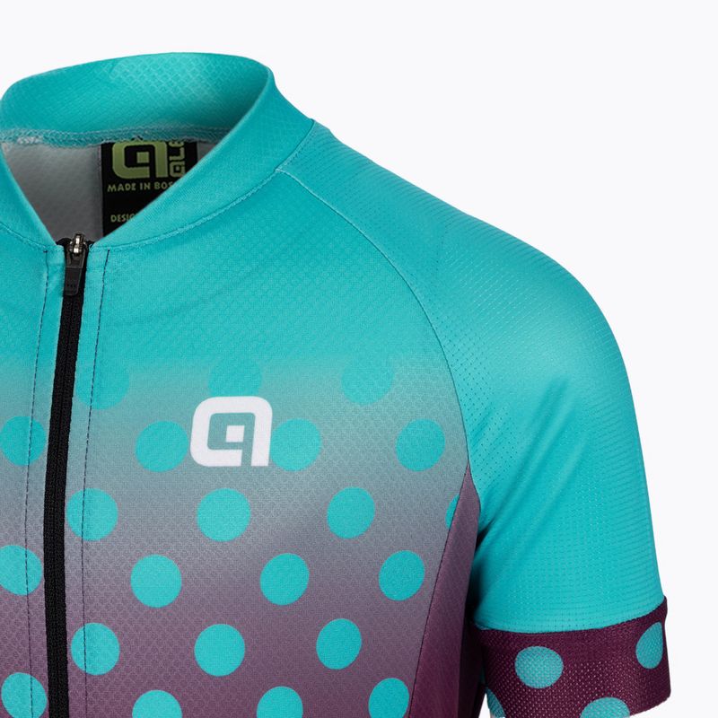 Kinder-Radfahren Trikot Alé Maglia MC Bubble blau L22227462 3