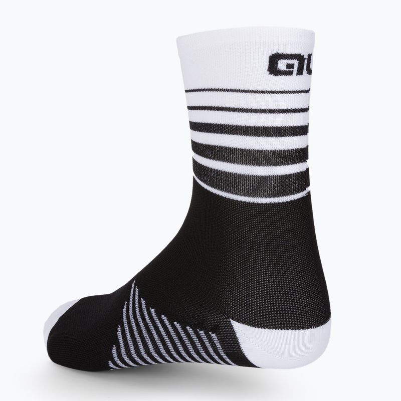 Alé One Fahrradsocken schwarz und weiß L22217400 2