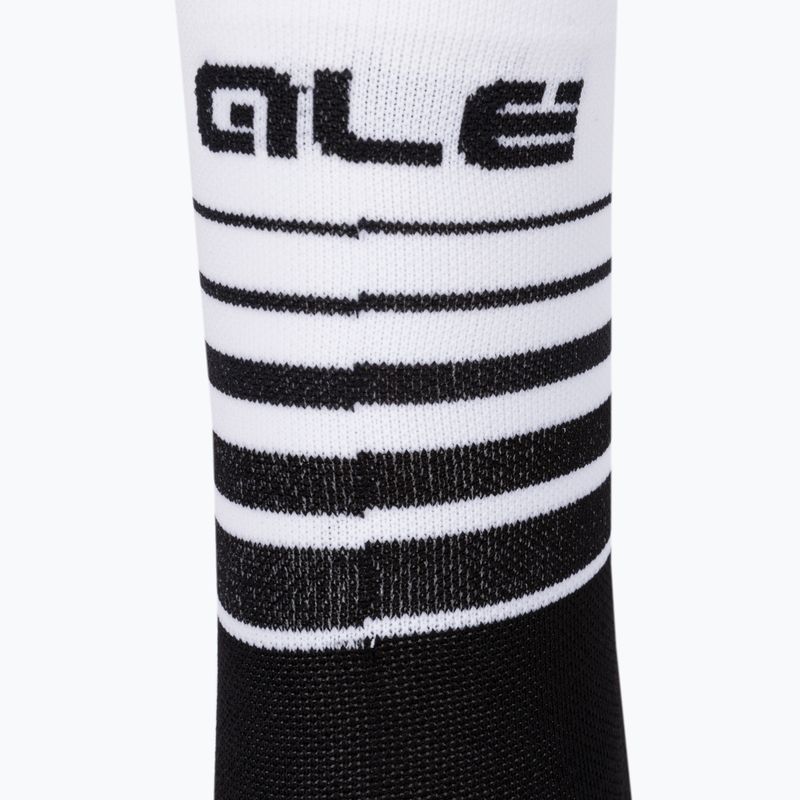 Alé One Fahrradsocken schwarz und weiß L22217400 3