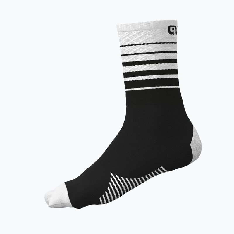 Alé One Fahrradsocken schwarz und weiß L22217400 4