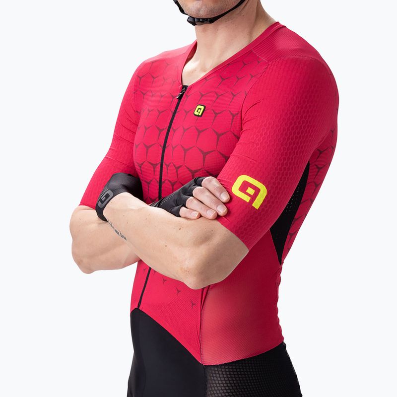 Herren Triathlonanzug Alé Body MC Hive rot/schwarz L22193405 4