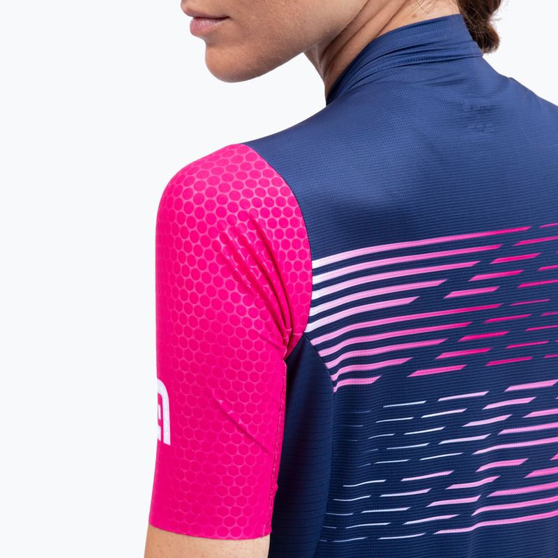 Damen Radtrikot Alé Maglia Donna MC Logo rosa L22150543 4