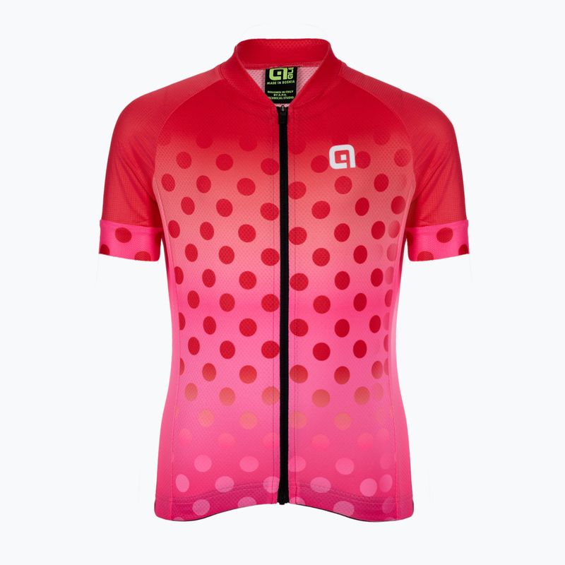 Alé Maglia MC Bubble rosa Kinder Radfahren Trikot L22227405