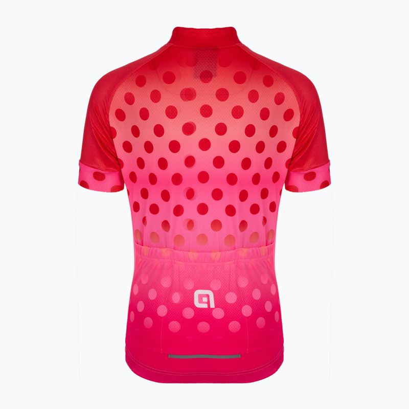 Alé Maglia MC Bubble rosa Kinder Radfahren Trikot L22227405 2