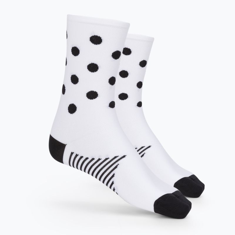 Alé Bubble weiße Fahrradsocken L22229400