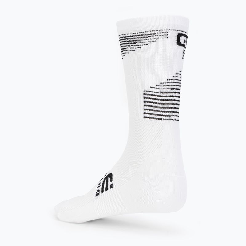 Alé Sprint weiße Fahrradsocken L22231400 3