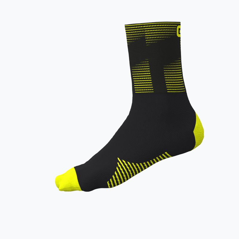 Alé Sprint gelbe Fahrradsocken L22231460 5