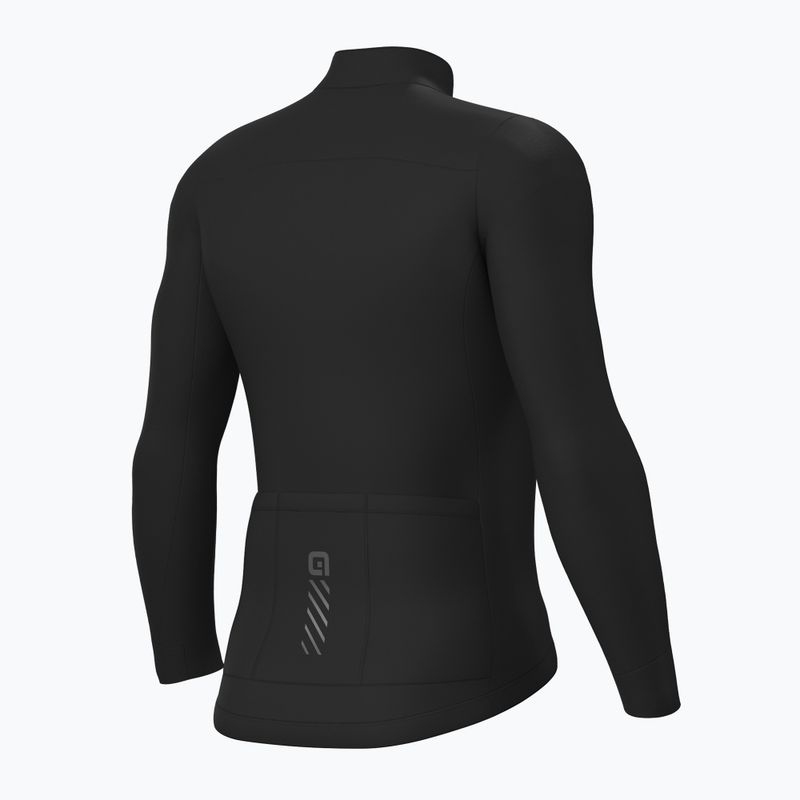 Fahrrad  Sweatshrit Hoodie Herren Alé Fondo 2.0 black 2