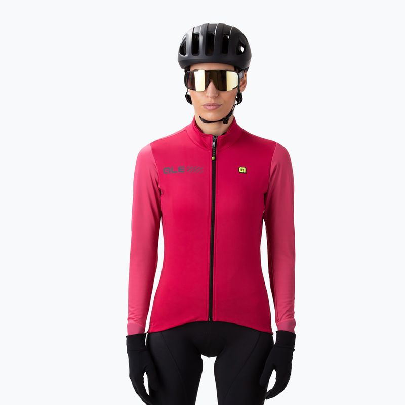 Fahrradjacke Damen Alé Fondo 2. dunkelrot L2349426