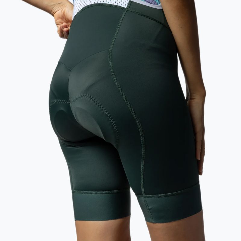 Radlershorts Damen Alé Magic Colour Bibshorts forest green 6
