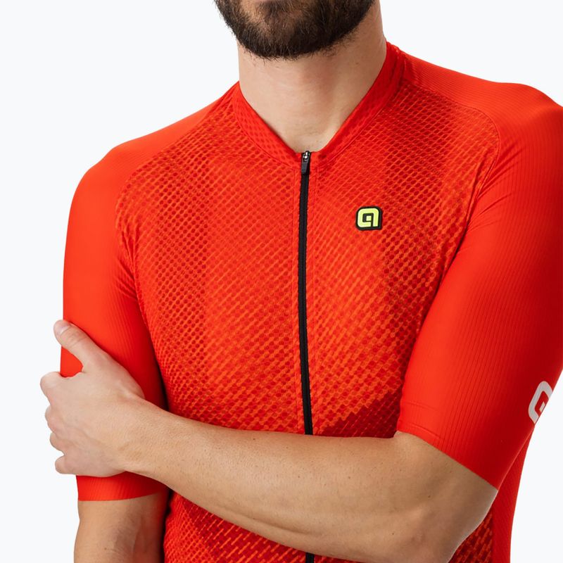 Radtrikot Herren Alé Web rot L239145 4