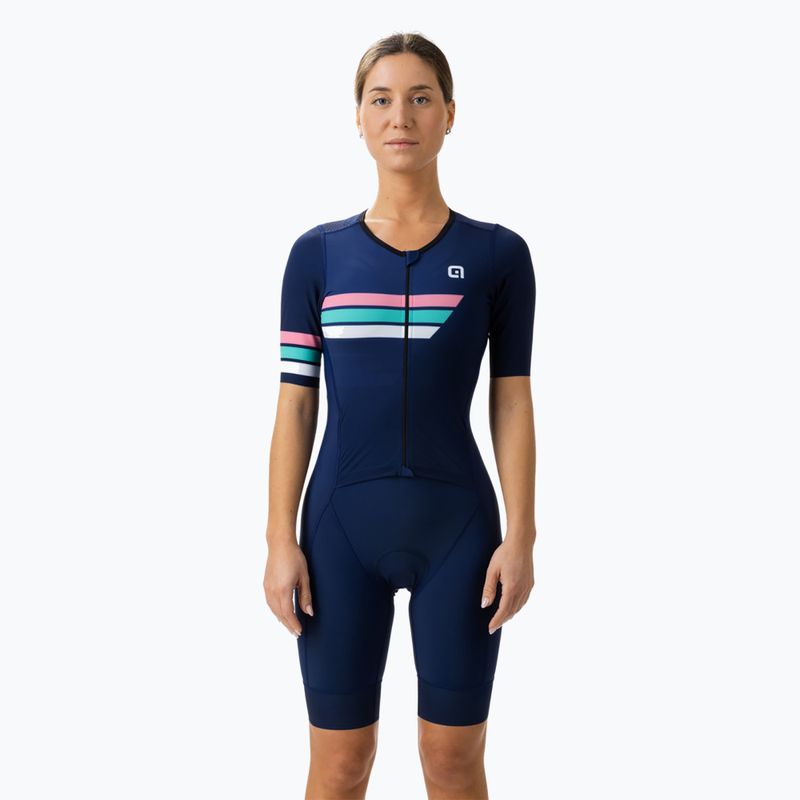 Damen-Radanzug Alé Trigger blau