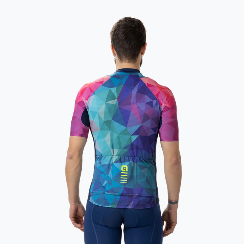 Radtrikot Herren Alé Valley blau L2313642 2