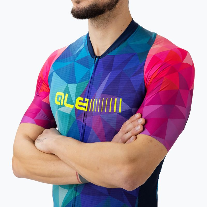Radtrikot Herren Alé Valley blau L2313642 3