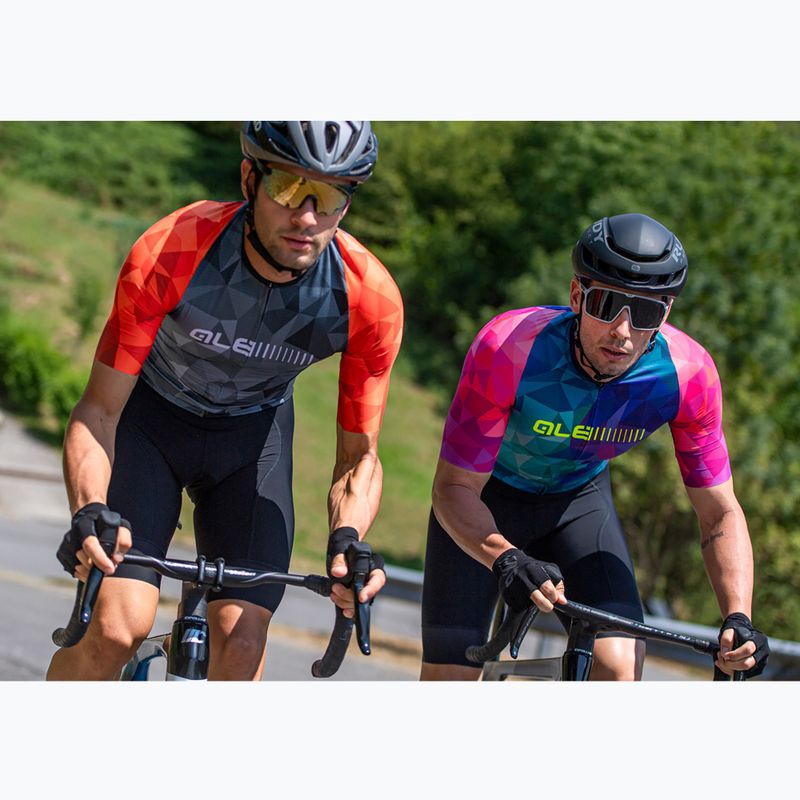 Radtrikot Herren Alé Valley schwarz L2313641 4