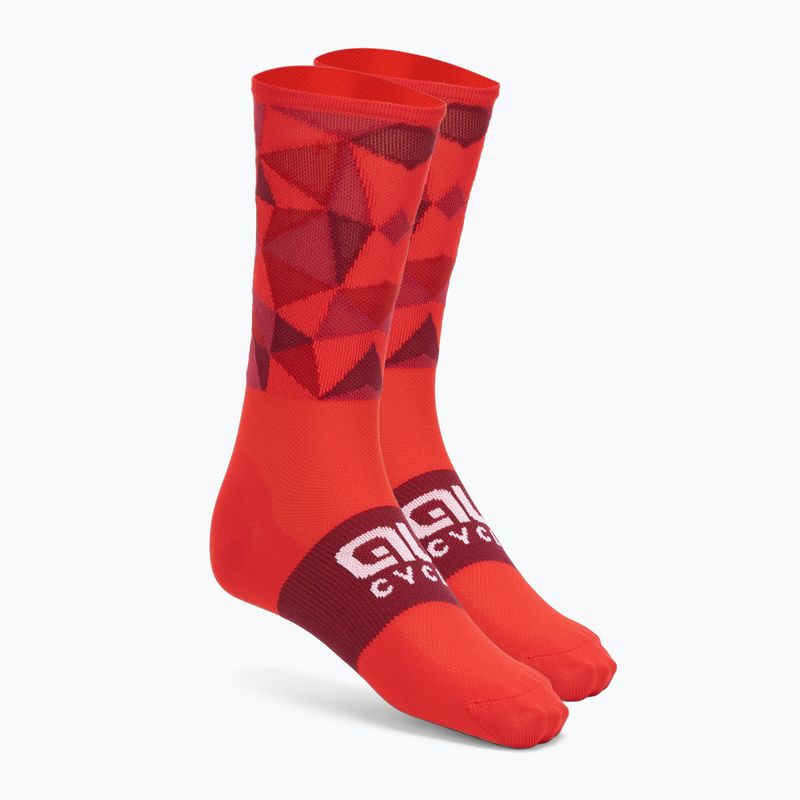 Fahrradsocken Alé Action rot L2316145