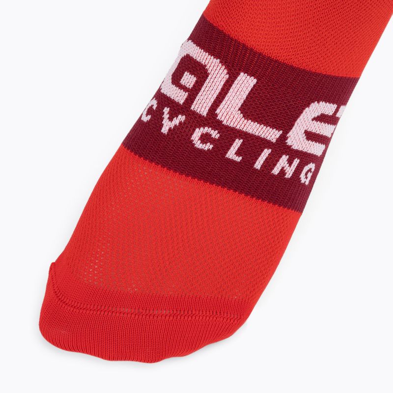 Fahrradsocken Alé Action rot L2316145 3