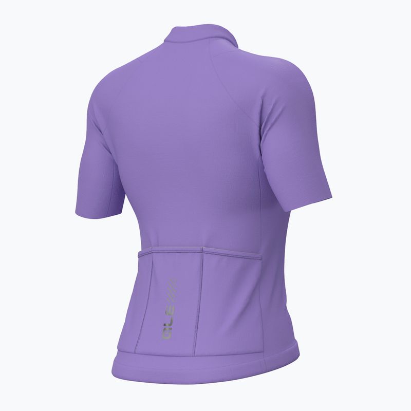 Damen Radtrikot Alé Color Block flieder 7