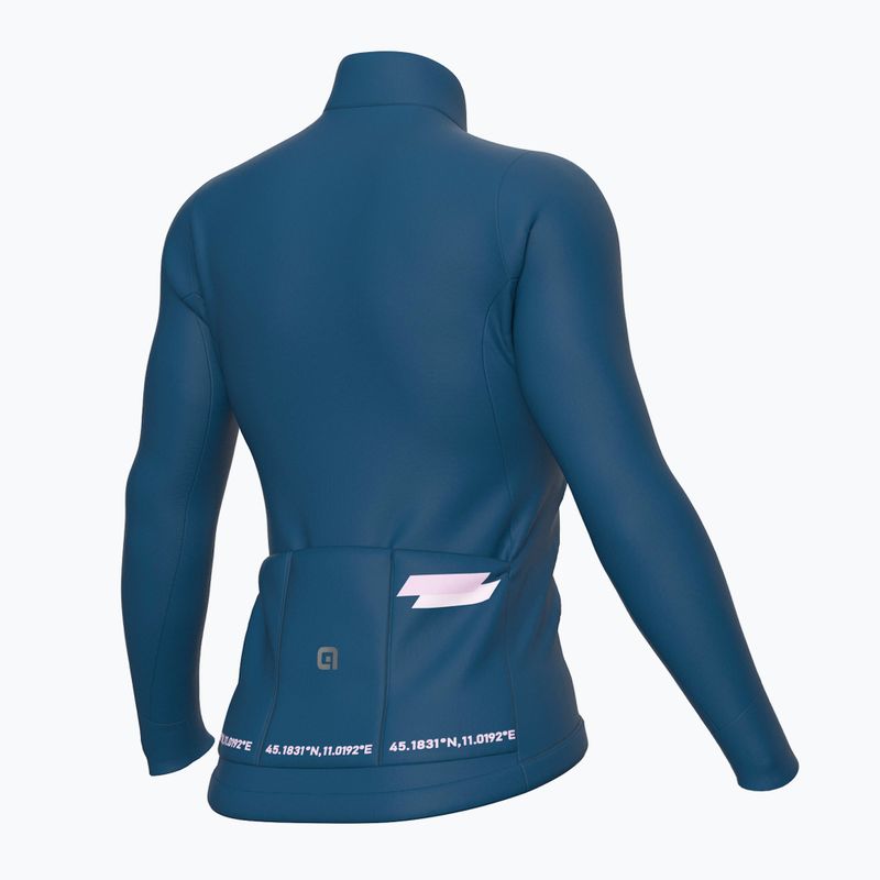 Fahrrad  Sweatshrit Hoodie Damen Alé Follow Me blue 8