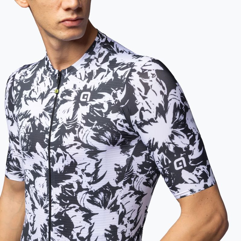 Herren-Radtrikot Alé Essenza schwarz 4